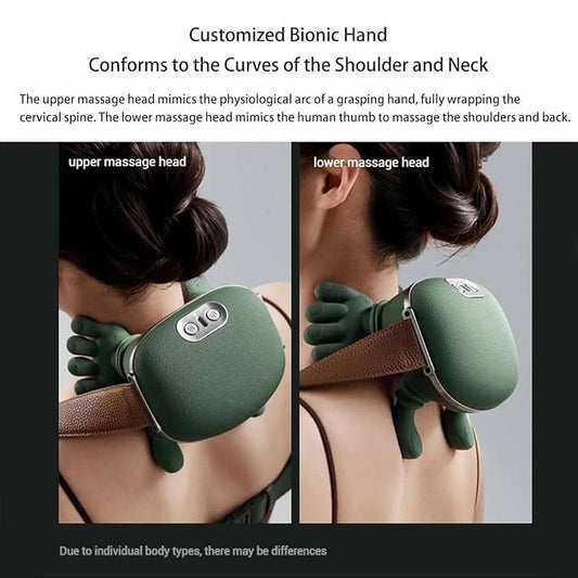 Wireless Portable Shiatsu Neck and Back Massager