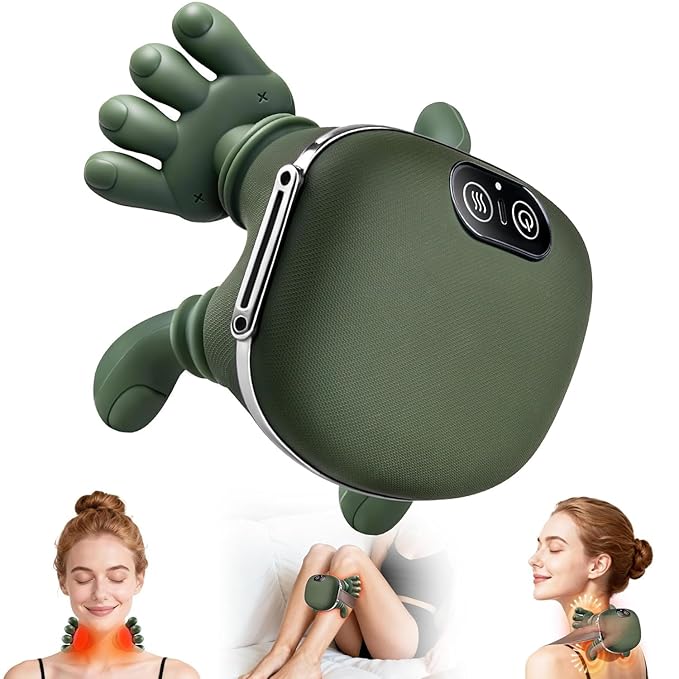 Wireless Portable Shiatsu Neck and Back Massager